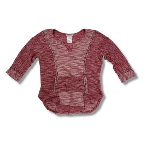 Love Squared knitted beach pullover sweater